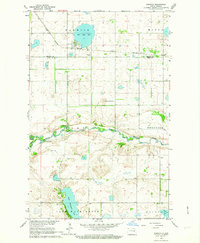 Warwick 1962 topographic map preview