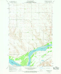 Washburn SW 1967 topographic map thumbnail