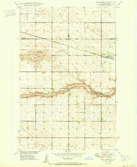 Wellsburg 1950 topographic map thumbnail