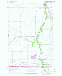 West Fargo North 1959 topographic map thumbnail