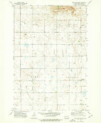 West Rainy Butte 1973 topographic map thumbnail