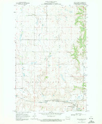 White Earth 1969 topographic map thumbnail