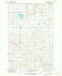 White Lake 1973 topographic map thumbnail