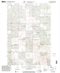 Williams Lake 1997 topographic map thumbnail