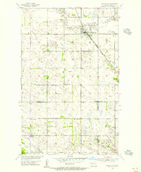 Willow City 1954 topographic map thumbnail