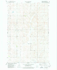 Wing SE 1975 topographic map thumbnail