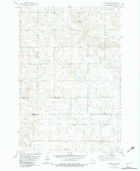 Wishek SW 1982 topographic map preview