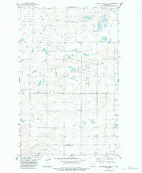 Writing Rock South 1983 topographic map thumbnail