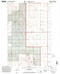 Wyndmere NW 1998 topographic map thumbnail