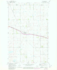York 1971 topographic map thumbnail