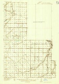 Grand Forks 1934 topographic map thumbnail