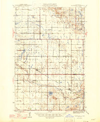 Brantford 1946 topographic map thumbnail