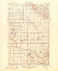 Brantford 1946 topographic map thumbnail