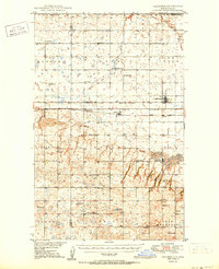 Columbus 1950 topographic map thumbnail
