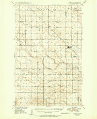 Deering 1950 topographic map thumbnail