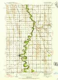 Drayton 1939 topographic map thumbnail