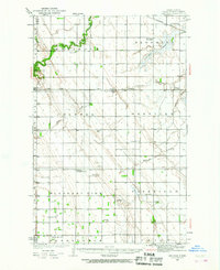 Emerado 1934 topographic map preview
