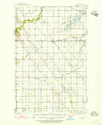 Emerado 1934 topographic map preview