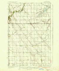Emerado 1936 topographic map preview