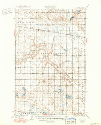Flora 1932 topographic map thumbnail