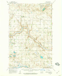 Flora 1951 topographic map thumbnail