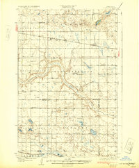 Flora 1932 topographic map thumbnail