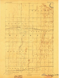 Fullerton 1894 topographic map thumbnail
