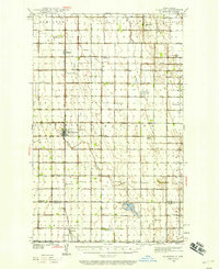 Glasston 1939 topographic map thumbnail