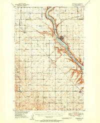 Kenmare 1950 topographic map thumbnail