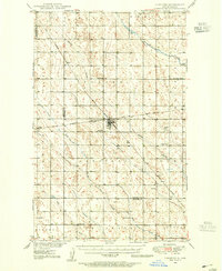 Lansford 1948 topographic map thumbnail