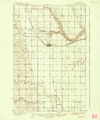 Larimore 1936 topographic map thumbnail