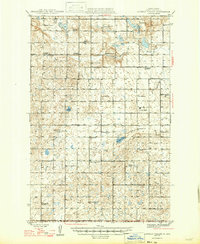 Lincoln Valley 1947 topographic map thumbnail