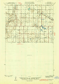 Manfred 1945 topographic map thumbnail