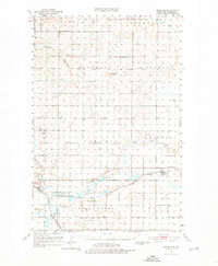 Menoken 1951 topographic map thumbnail