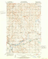 Menoken 1951 topographic map thumbnail