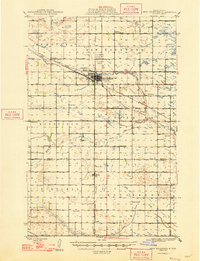 New Rockford 1948 topographic map thumbnail