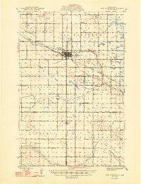 New Rockford 1948 topographic map thumbnail