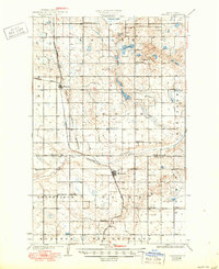 Oberon 1931 topographic map thumbnail