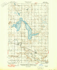 Pekin 1930 topographic map thumbnail