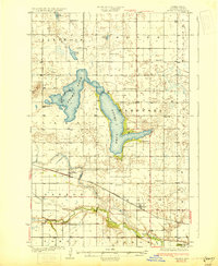 Pekin 1930 topographic map thumbnail