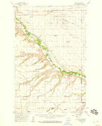 Sawyer 1949 topographic map thumbnail