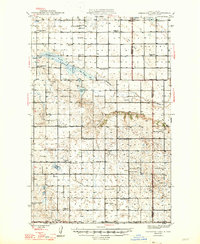 Sheyenne Lake 1947 topographic map thumbnail