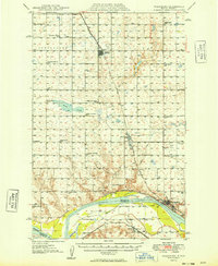 Washburn 1949 topographic map thumbnail