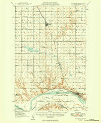 Washburn 1949 topographic map thumbnail