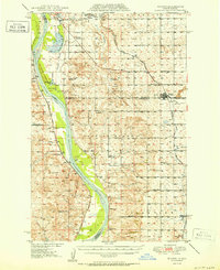 Wilton 1950 topographic map thumbnail