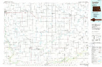 Casselton 1986 topographic map thumbnail