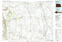 Cavalier 1985 topographic map thumbnail