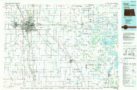 Fargo 1985 topographic map thumbnail