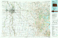 Fargo 1985 topographic map thumbnail