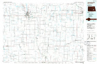 Jamestown 1986 topographic map thumbnail